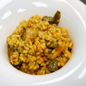 ARROZ Y HABICHUELAS