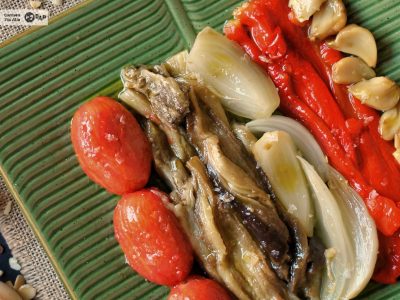 ENSALADA DE PIMIENTOS ASADOS